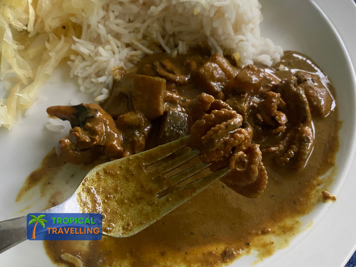 Creole Cuisine at Local Restaurants - octopus curry